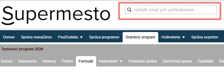 Vyhľadávač