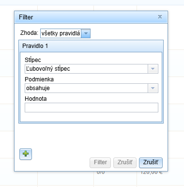 Jednoduchý filter